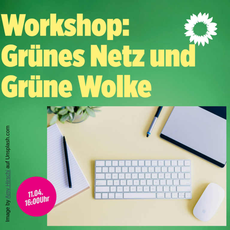 Workshop: Grünes Netz und Grüne Wolke