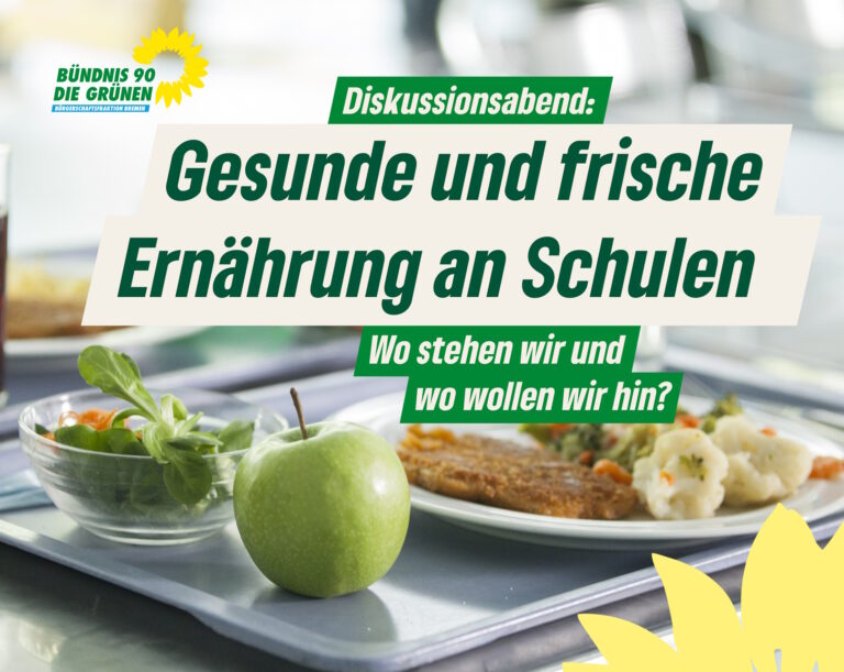 Kinder und Jugendliche verdienen gesunde Ernährung in den Bremer Schulen