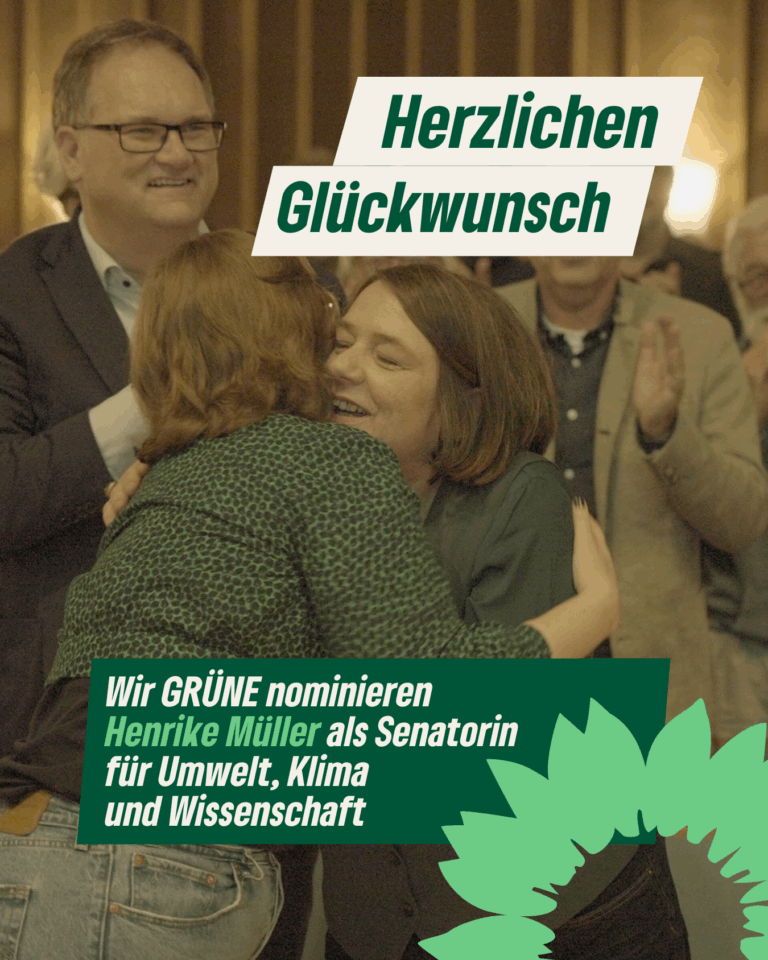 Bremer GRÜNE nominieren Henrike Müller als Senatorin