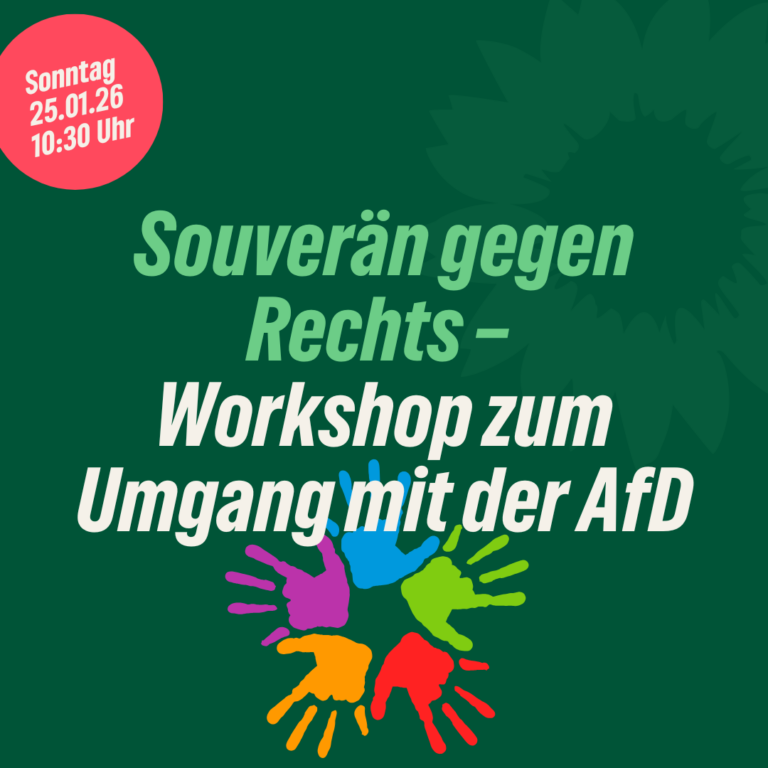 Souverän gegen Rechts – Workshop zum Umgang mit der AfD